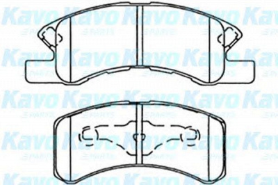 KAVO PARTS bp1515 -  Комплект тормозных колодок, дисковый тормоз